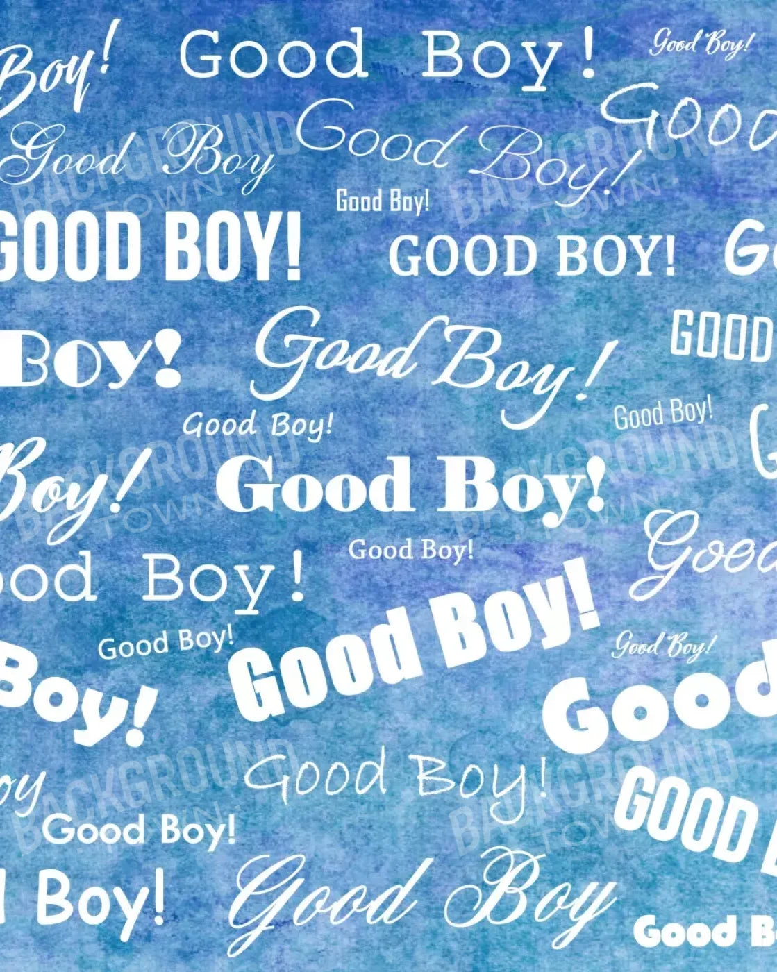 Good Boy! 8’x10’ Fleece (96 x 120 inch) Backdrop