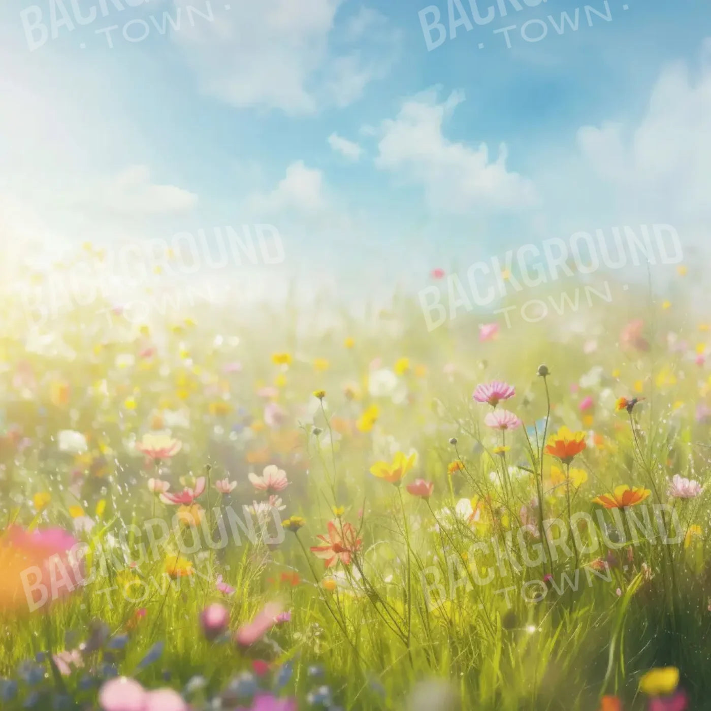 Good Day 8’x8’ Fleece (96 x 96 inch) Backdrop