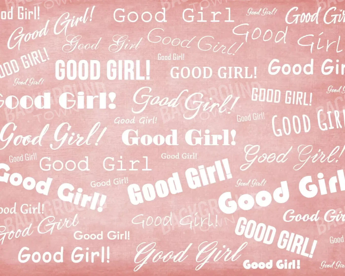 Good Girl! 10’x8’ Fleece (120 x 96 inch) Backdrop