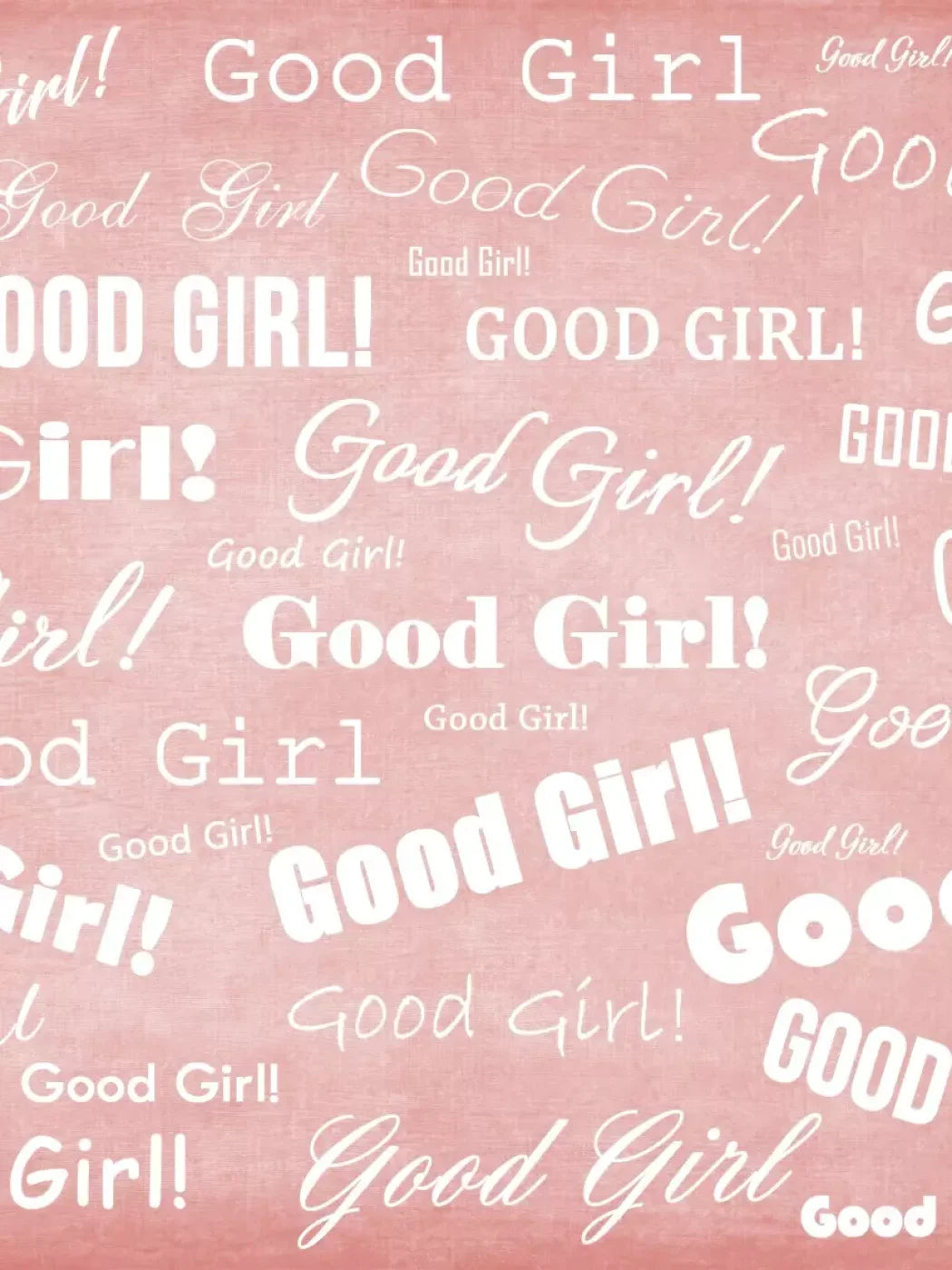 Good Girl! 6’x8’ Fleece (72 x 96 inch) Backdrop
