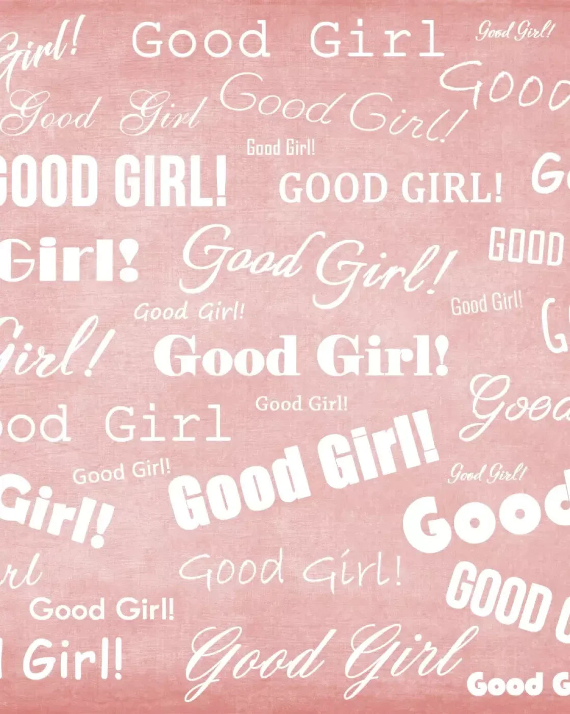 Good Girl! 8’x10’ Fleece (96 x 120 inch) Backdrop