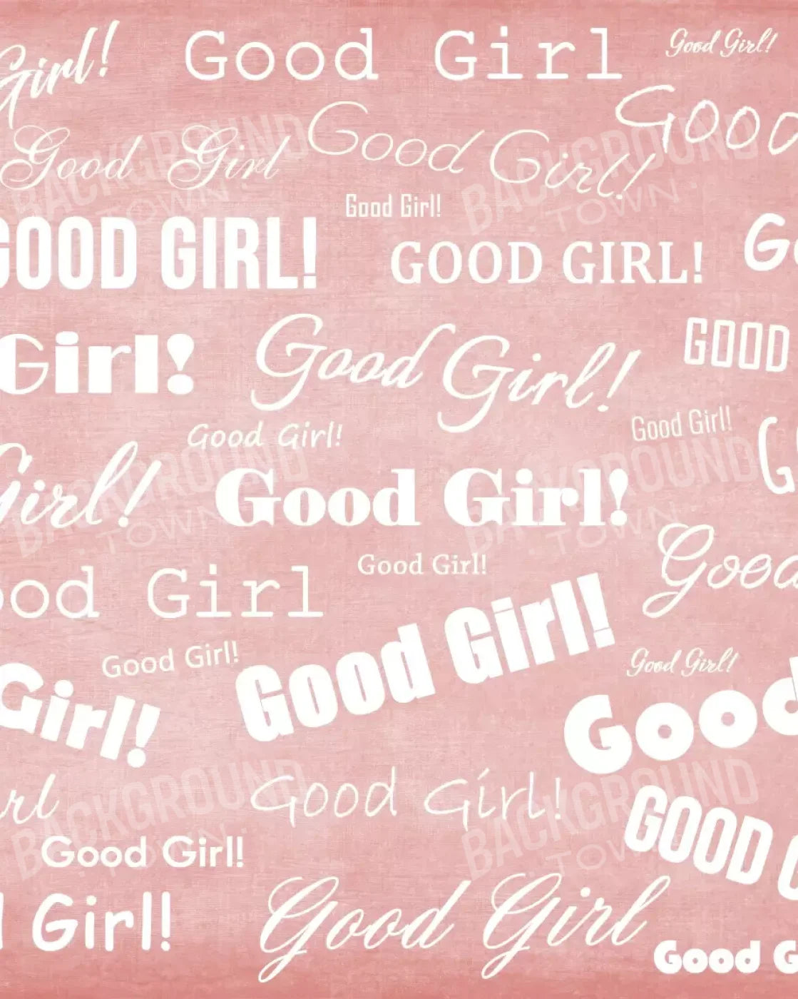 Good Girl! 8’x10’ Fleece (96 x 120 inch) Backdrop