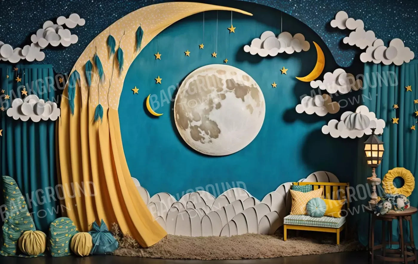 Goodnight Moon 16X10 Ultracloth ( 192 X 120 Inch ) Backdrop