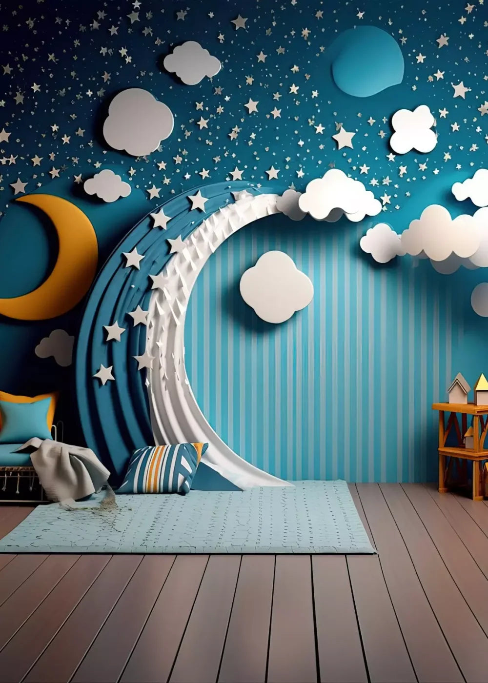 Goodnight Moon Iii 5’X7’ Ultracloth (60 X 84 Inch) Backdrop