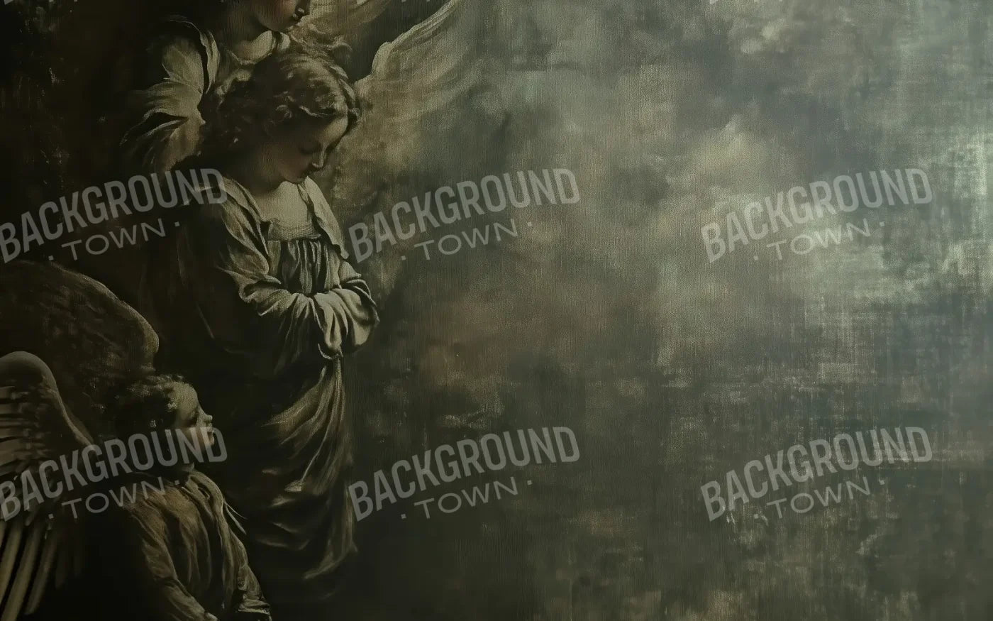 Gothic Angels2 8’x5’ UltraCloth (96 x 60 inch) Backdrop