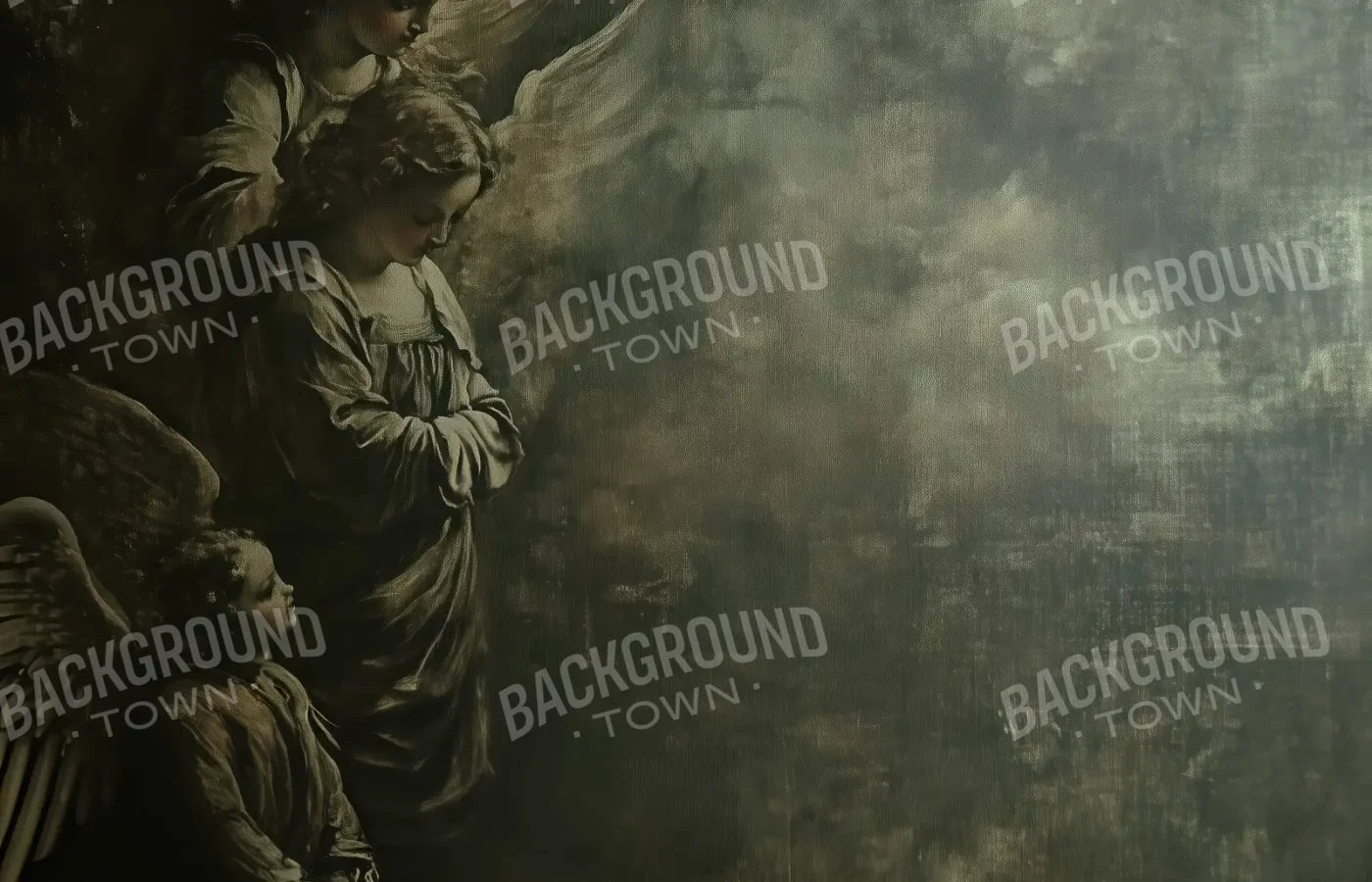 Gothic Angels2 14’x9’ UltraCloth (168 x 108 inch) Backdrop