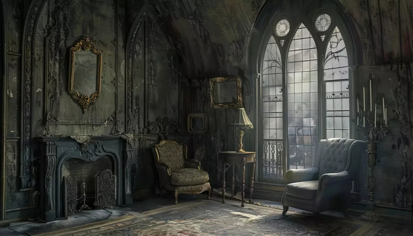Gothic Living I 14’X8’ Ultracloth (168 X 96 Inch) Backdrop