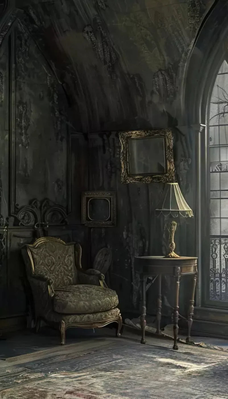 Gothic Living I 8’X14’ Ultracloth (96 X 168 Inch) Backdrop