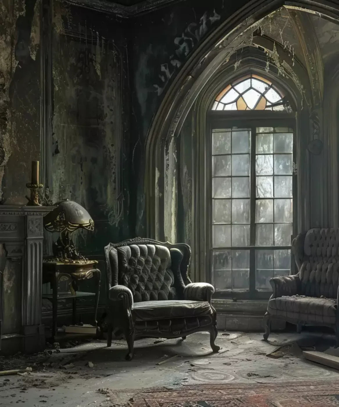 Gothic Living Ii 10’X12’ Ultracloth (120 X 144 Inch) Backdrop