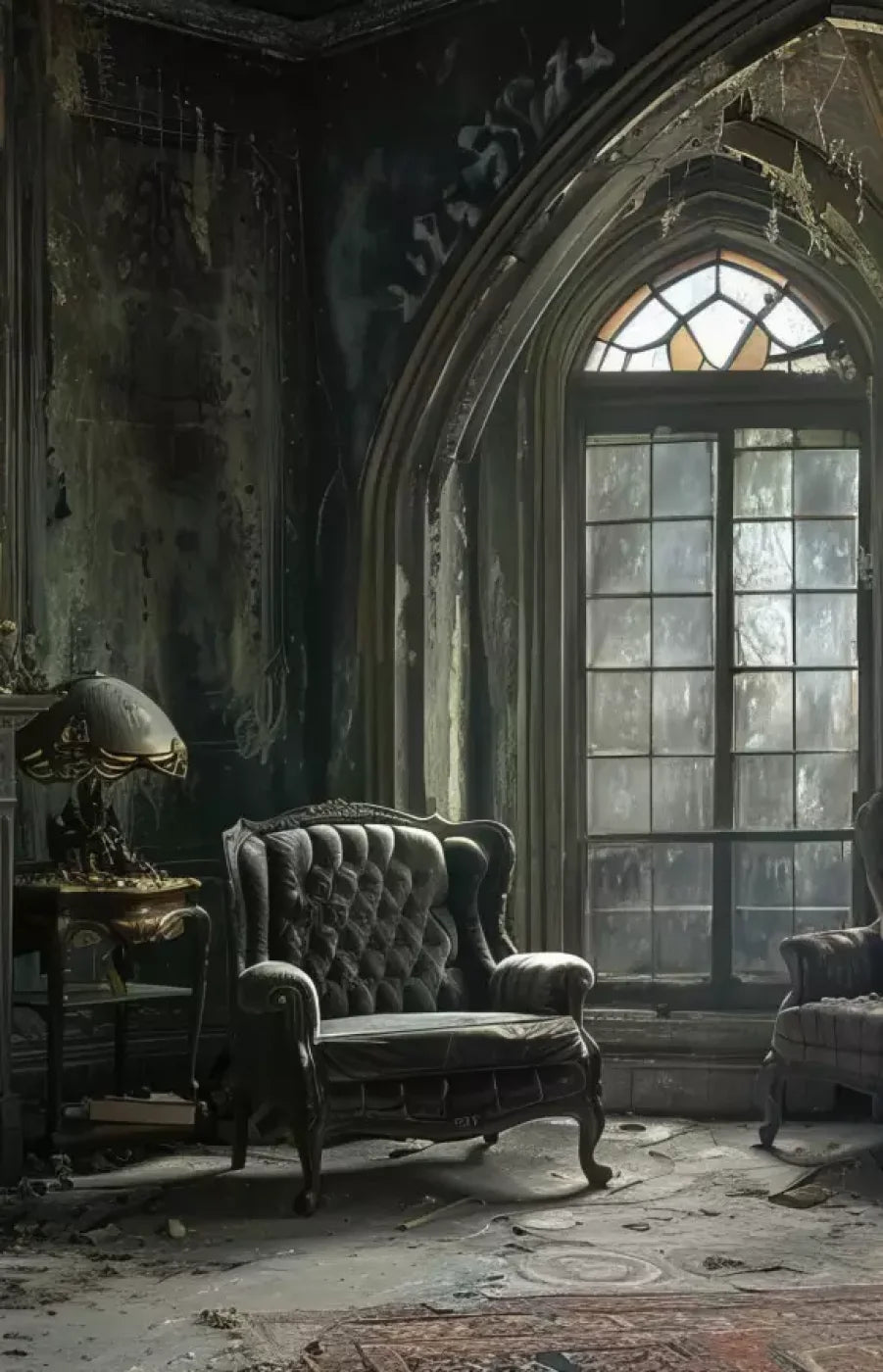 Gothic Living Ii 9’X14’ Ultracloth (108 X 168 Inch) Backdrop