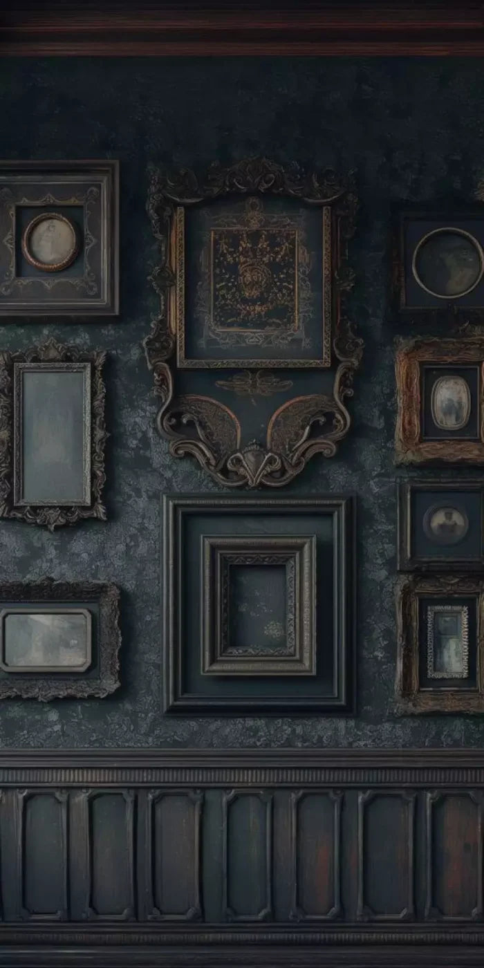 Gothic Victorian Wall 10’X20’ Ultracloth (120 X 240 Inch) Backdrop