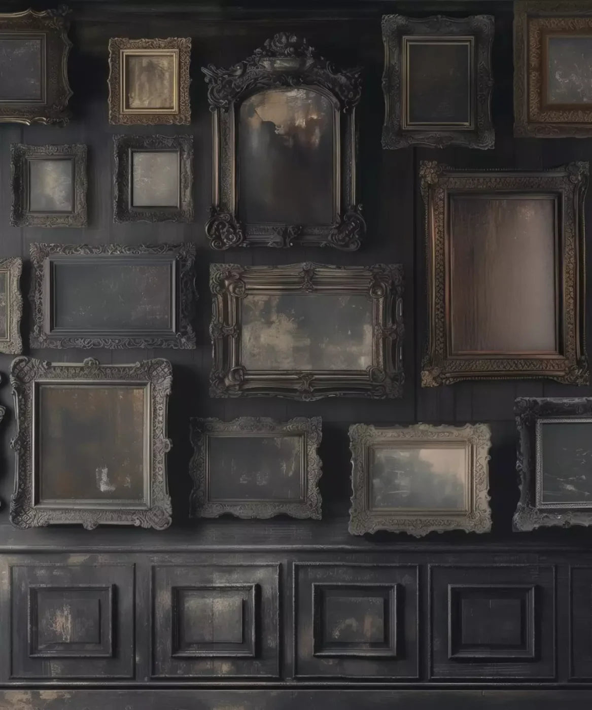 Gothic Victorian Wall I 10’X12’ Ultracloth (120 X 144 Inch) Backdrop
