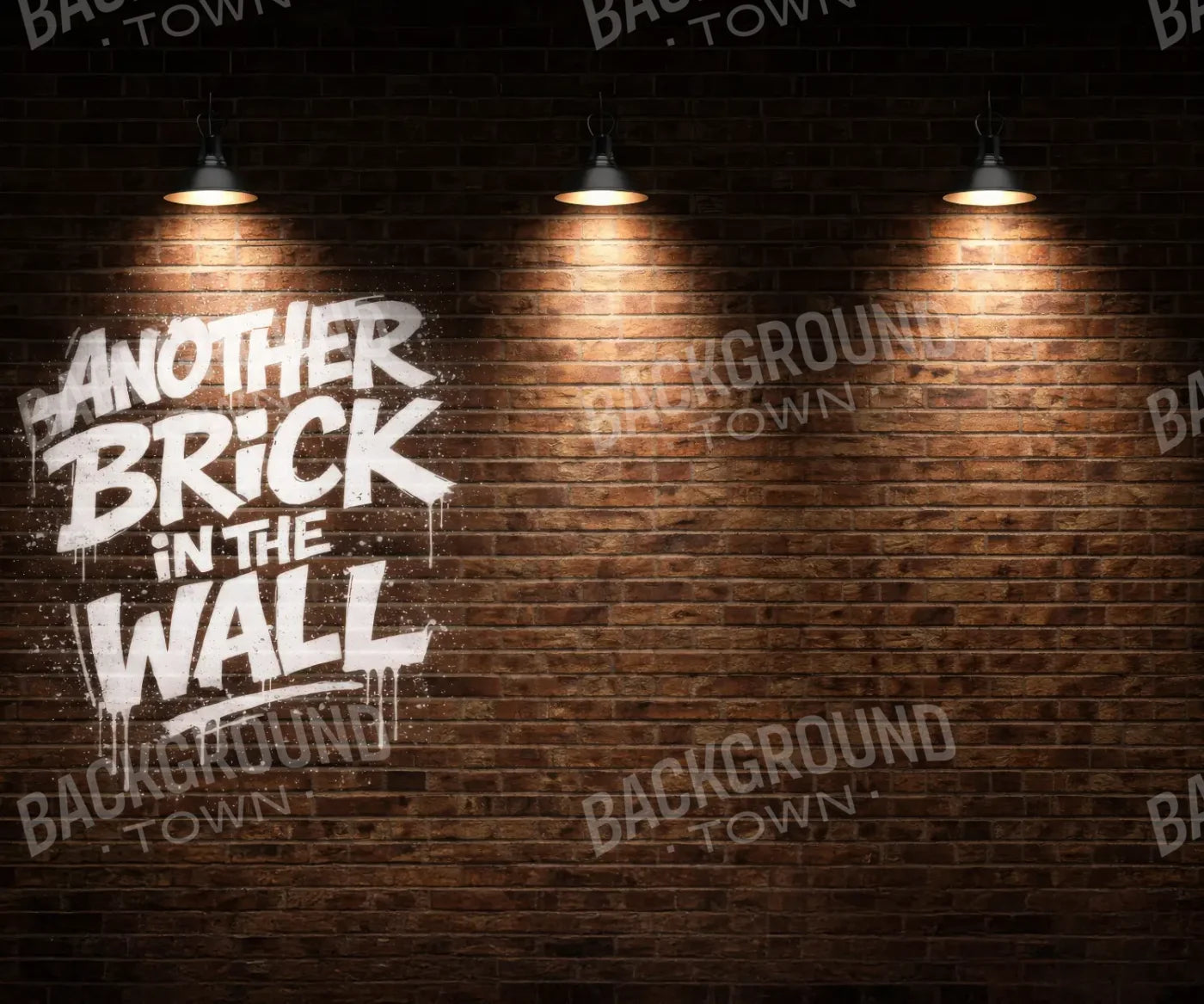 Brown Senior Backdrop for Photography