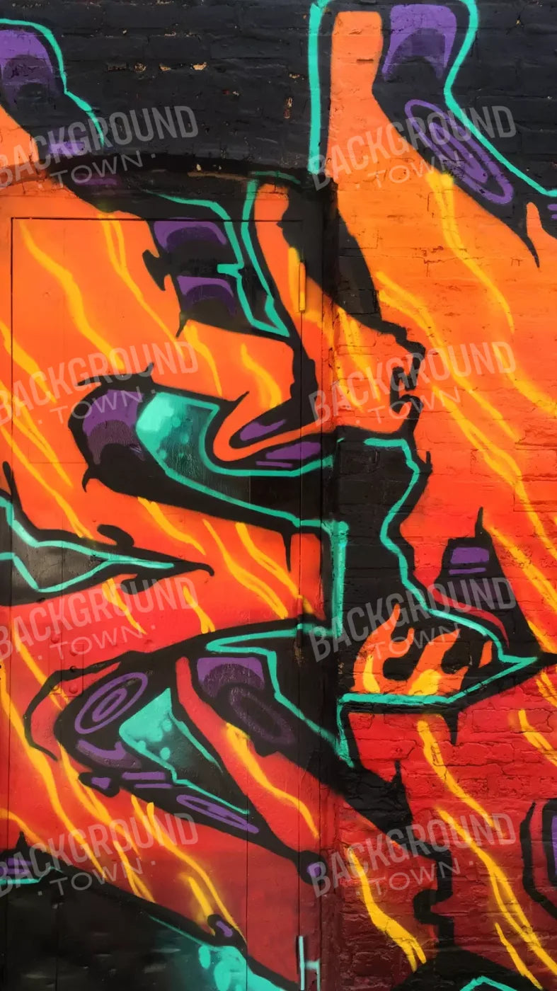 Graffiti2 8X14 Ultracloth ( 96 X 168 Inch ) Backdrop