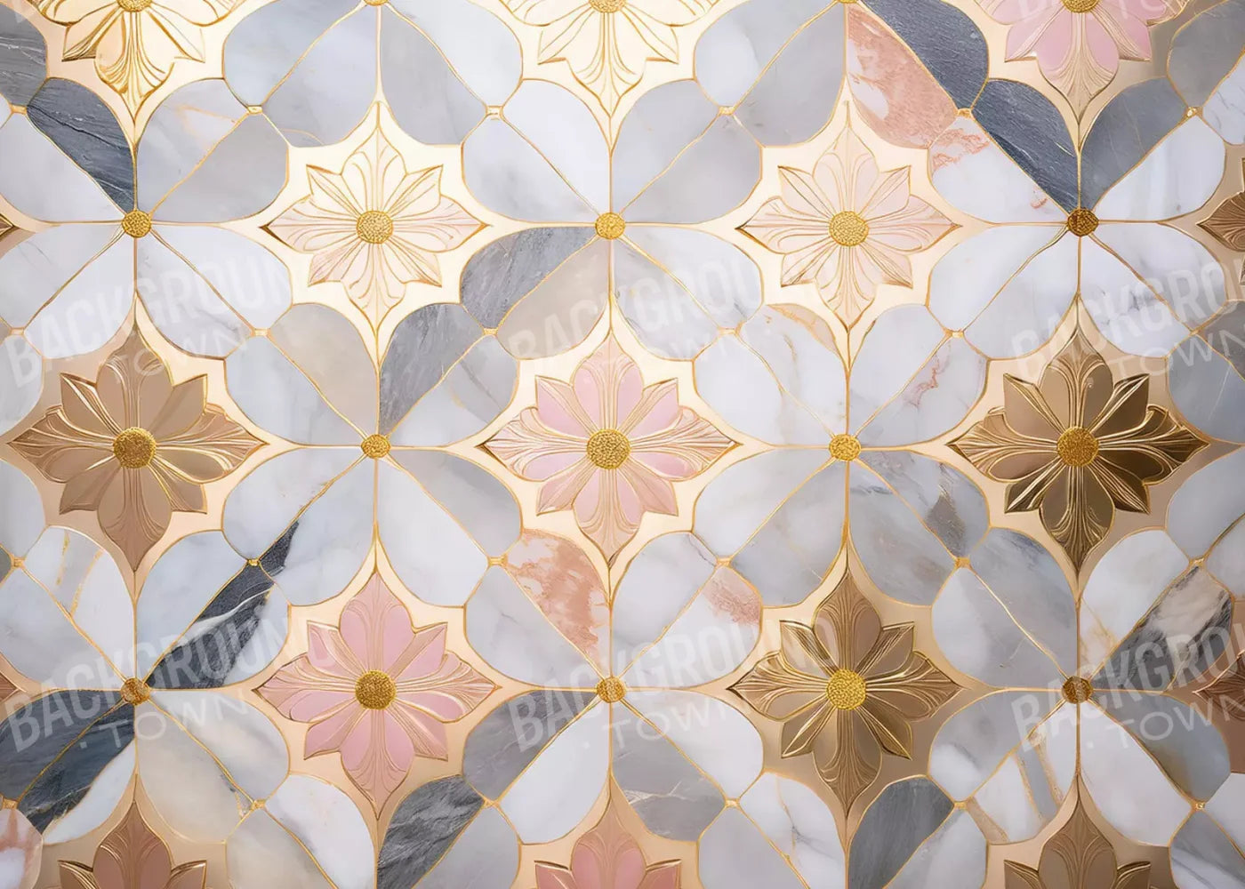 Grand Castle Floor Iii 7’X5’ Rubbermat (84 X 60 Inch)