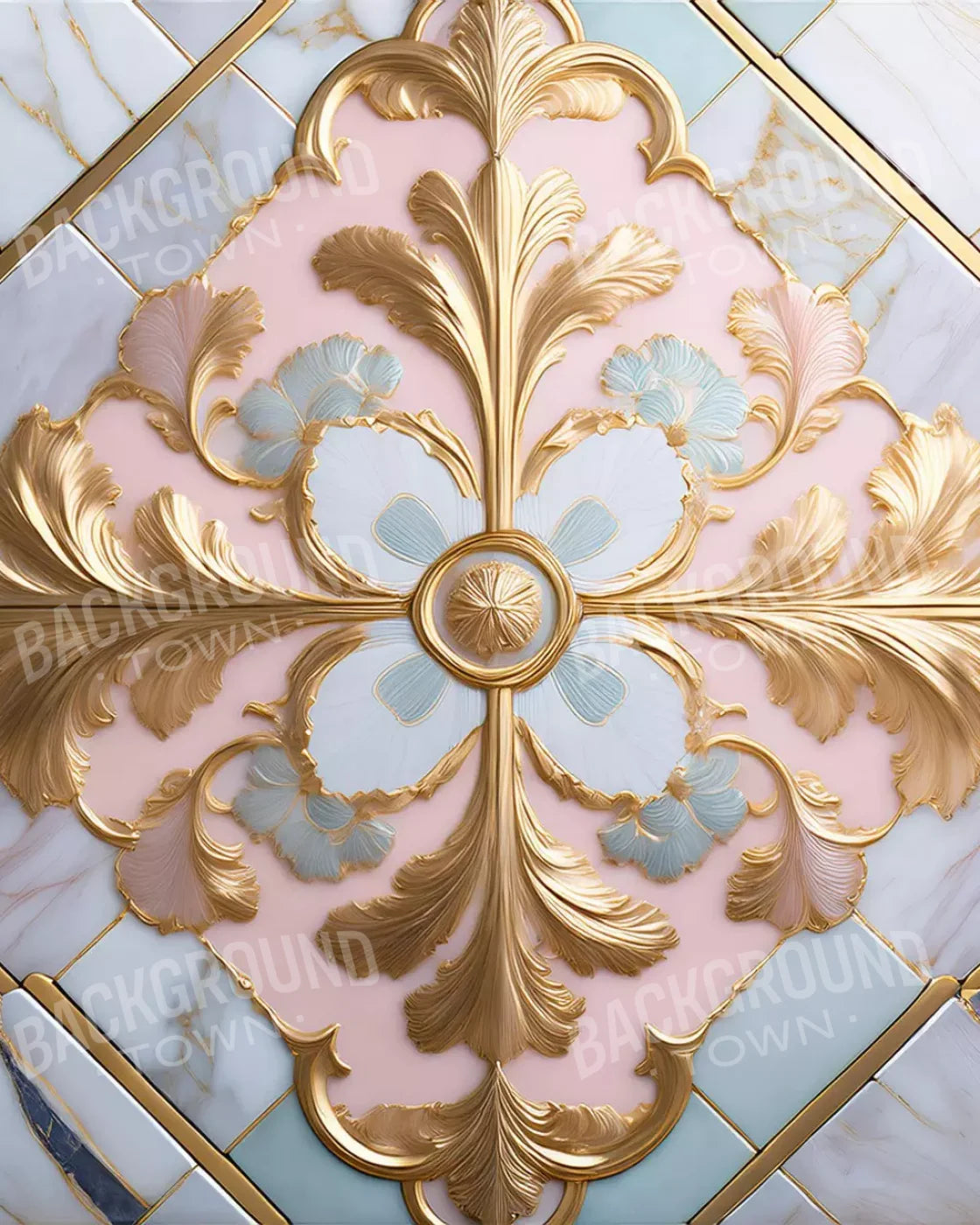 Grand Castle Floor V 8’X10’ Rubbermat (96 X 120 Inch)