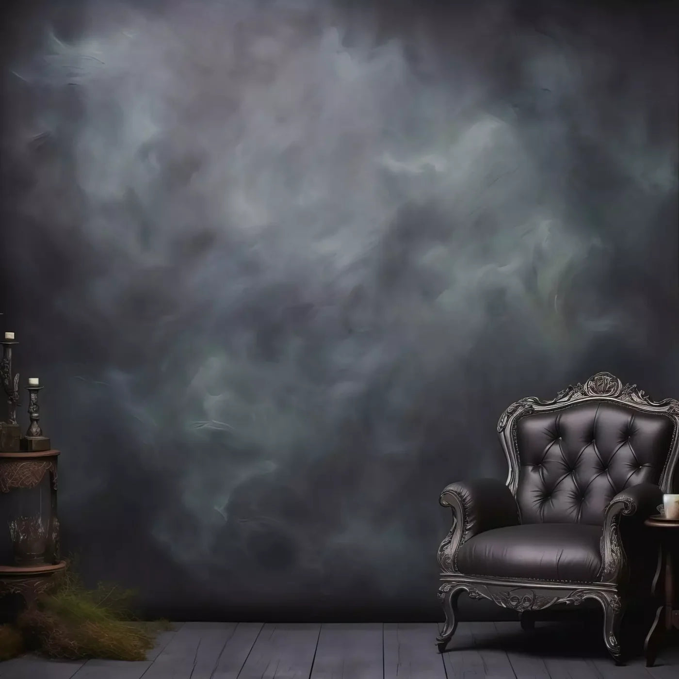 Gray Amor Wall 10’X10’ Ultracloth (120 X Inch) Backdrop
