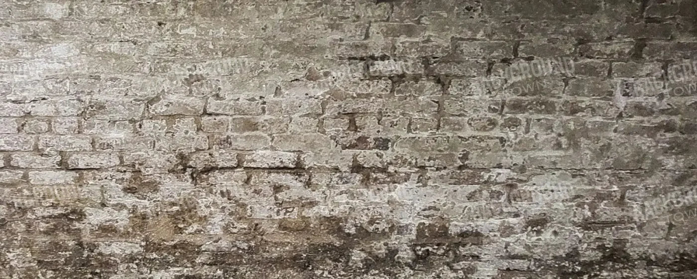 Gray Brick Wall 20’x8’ UltraCloth (240 x 96 inch) Backdrop