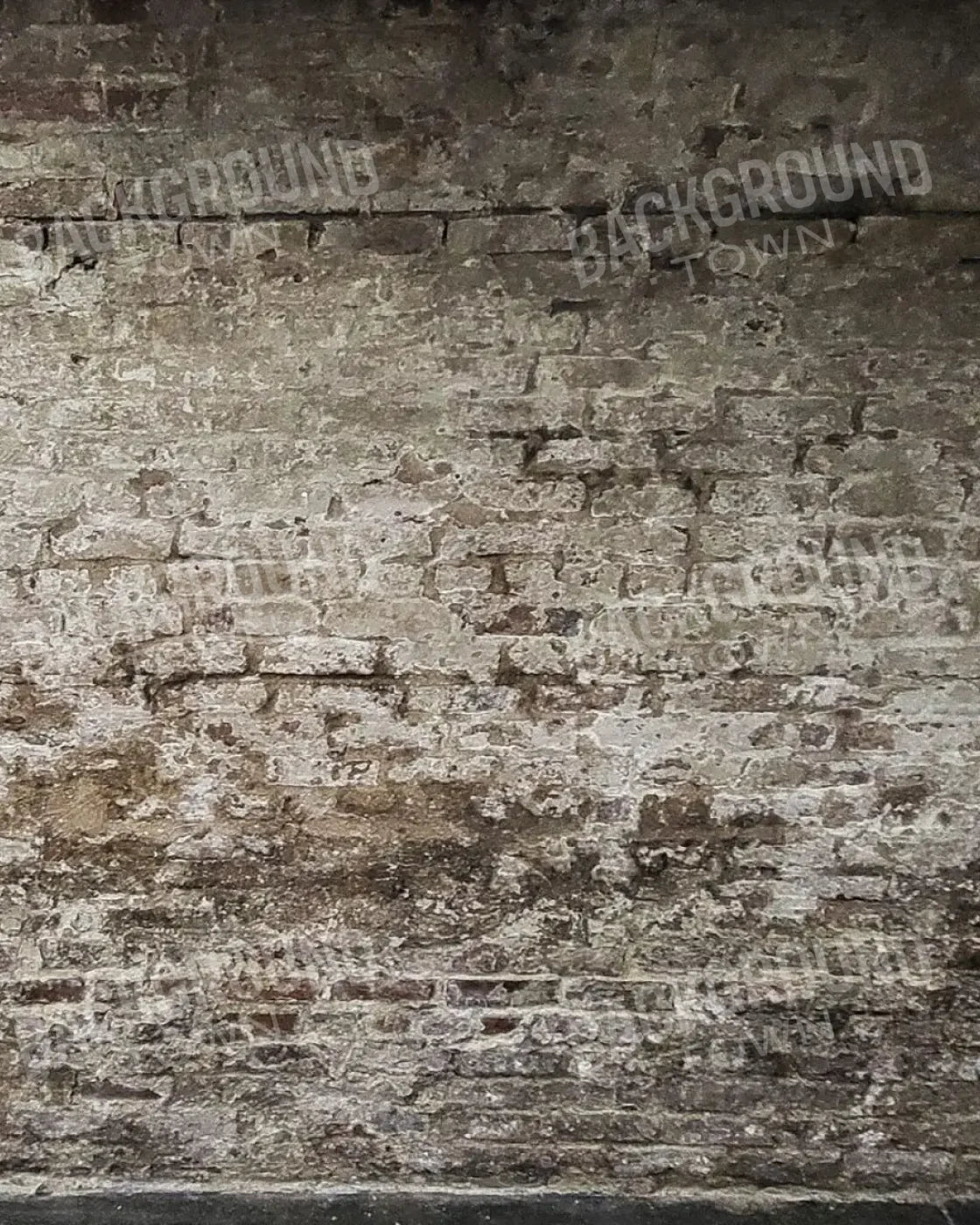Gray Brick Wall 8’x10’ Fleece (96 x 120 inch) Backdrop