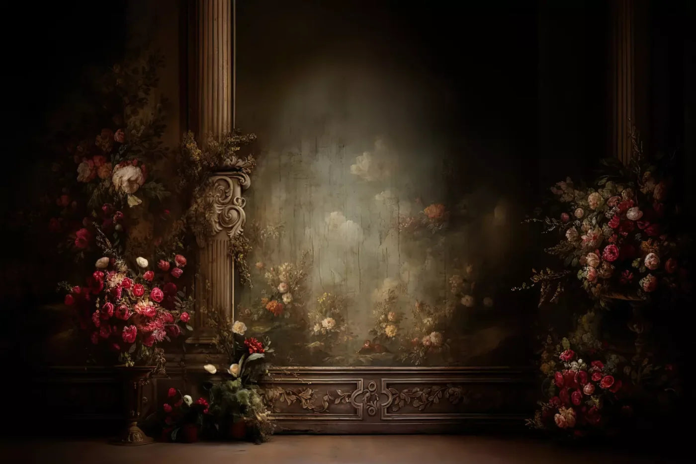 Greco Wall Iii Landscape 12’X8’ Ultracloth (144 X 96 Inch) Backdrop