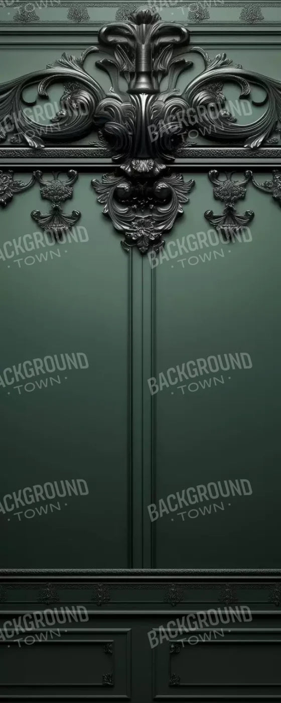 Green Elegant Wall 2 8’X20’ Ultracloth (96 X 240 Inch) Backdrop