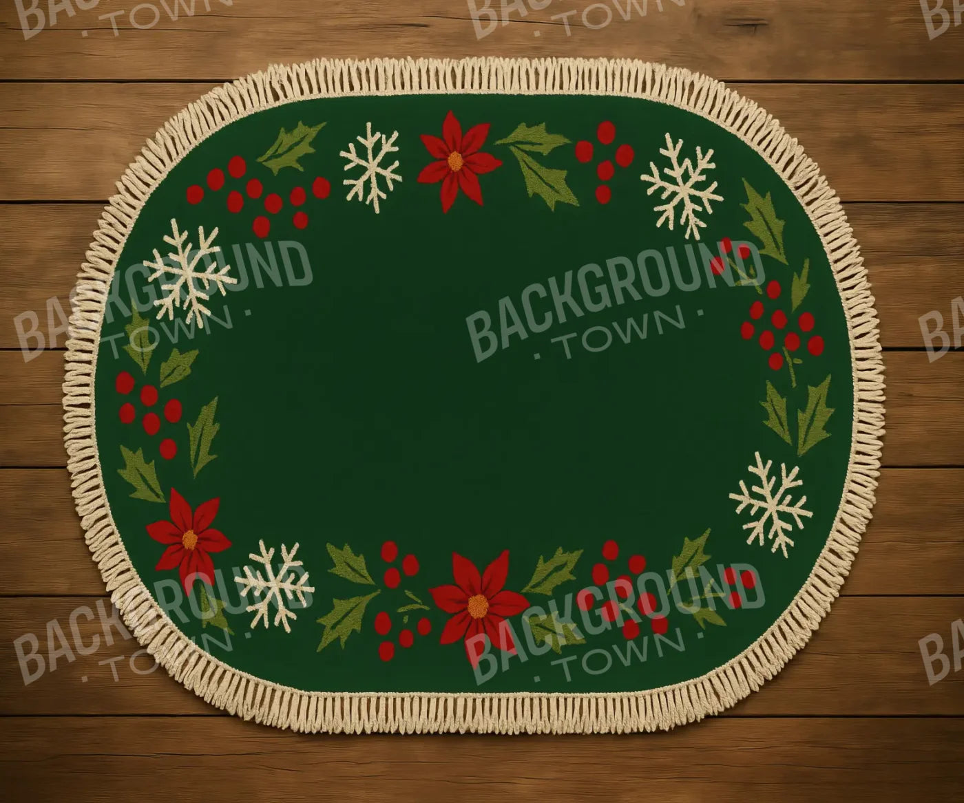 Green Brown Red Backdrop for Photography