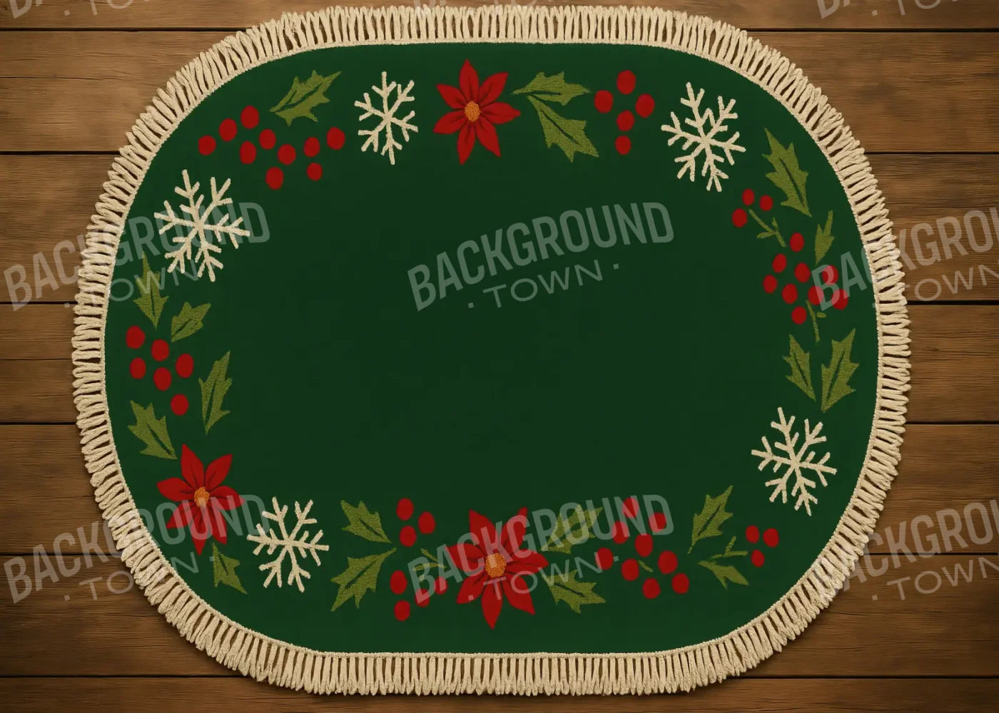 Green Floor 7’x5’ UltraCloth (84 x 60 inch) Backdrop