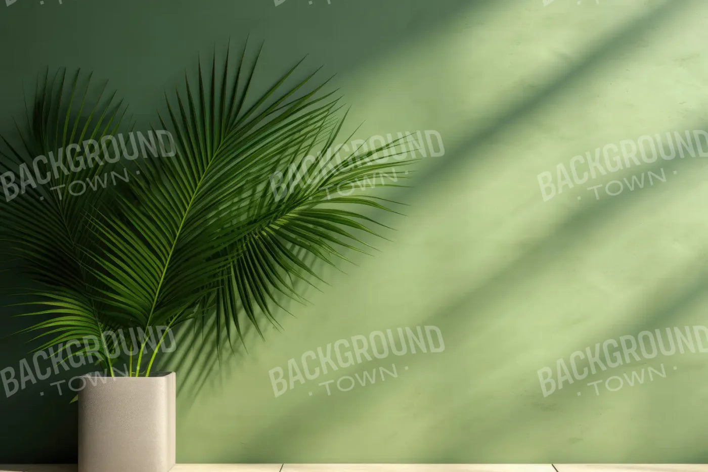 Green Palms 12’x8’ UltraCloth (144 x 96 inch) Backdrop