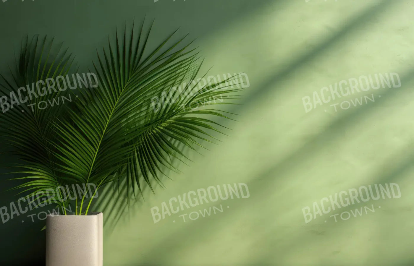 Green Palms 14’x9’ UltraCloth (168 x 108 inch) Backdrop