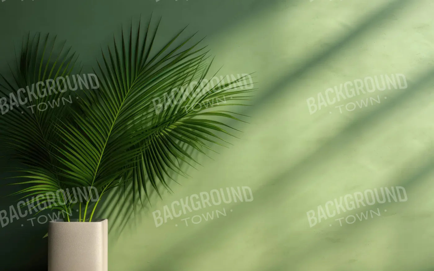 Green Palms 8’x5’ UltraCloth (96 x 60 inch) Backdrop