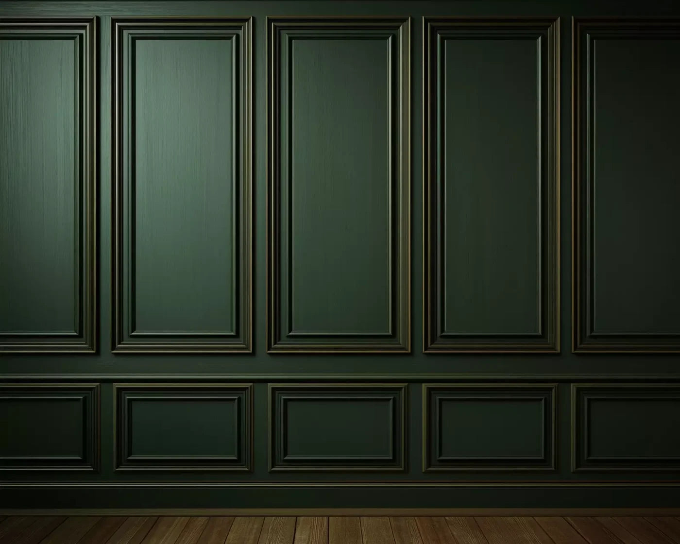 Green Panel Wall 3 10’X8’ Fleece (120 X 96 Inch) Backdrop
