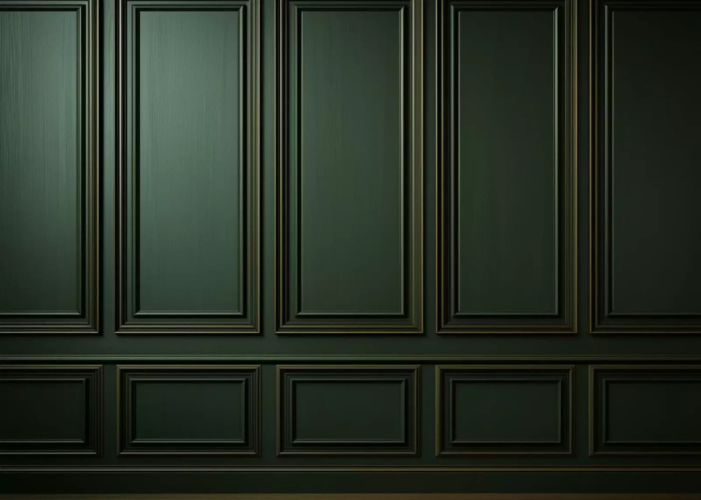 Green Panel Wall 3 7’X5’ Ultracloth (84 X 60 Inch) Backdrop