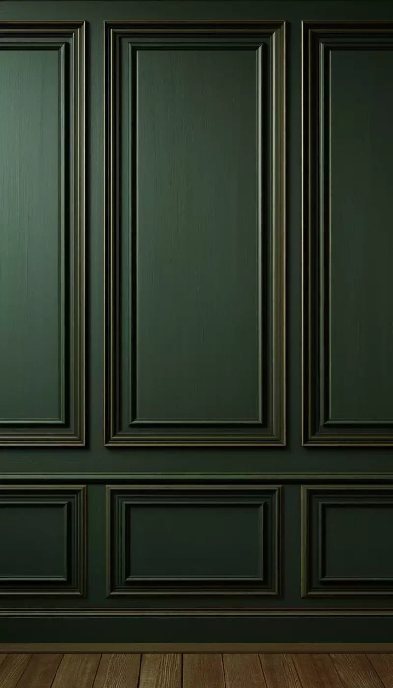Green Panel Wall 3 8’X14’ Ultracloth (96 X 168 Inch) Backdrop