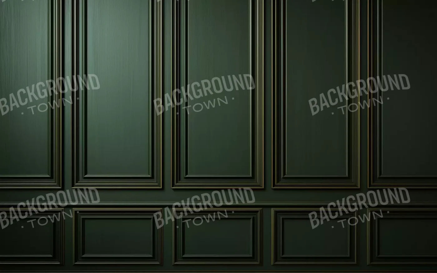 Green Panel Wall 3 8’X5’ Ultracloth (96 X 60 Inch) Backdrop
