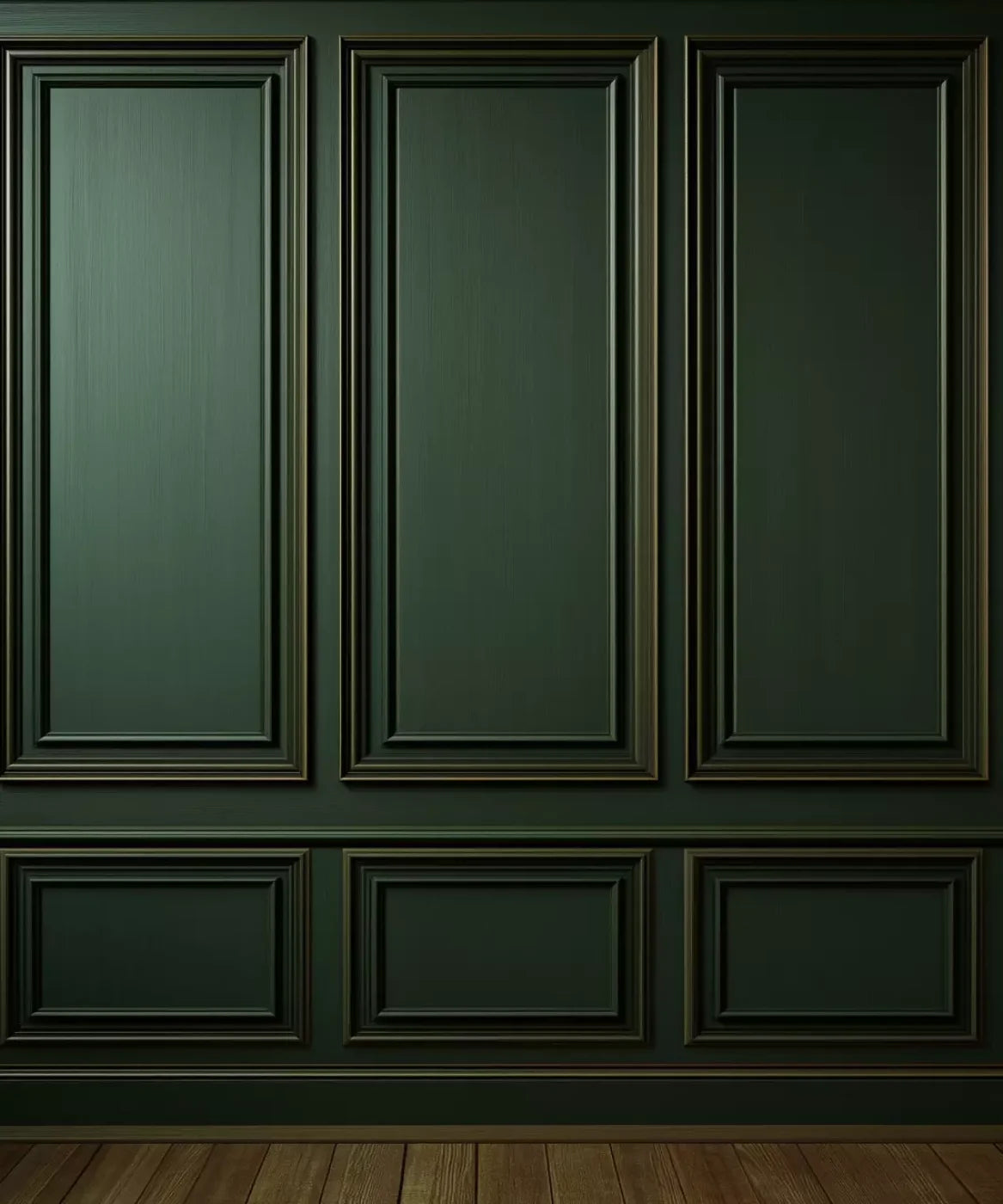 Green Panel Wall 3 10’X12’ Ultracloth (120 X 144 Inch) Backdrop