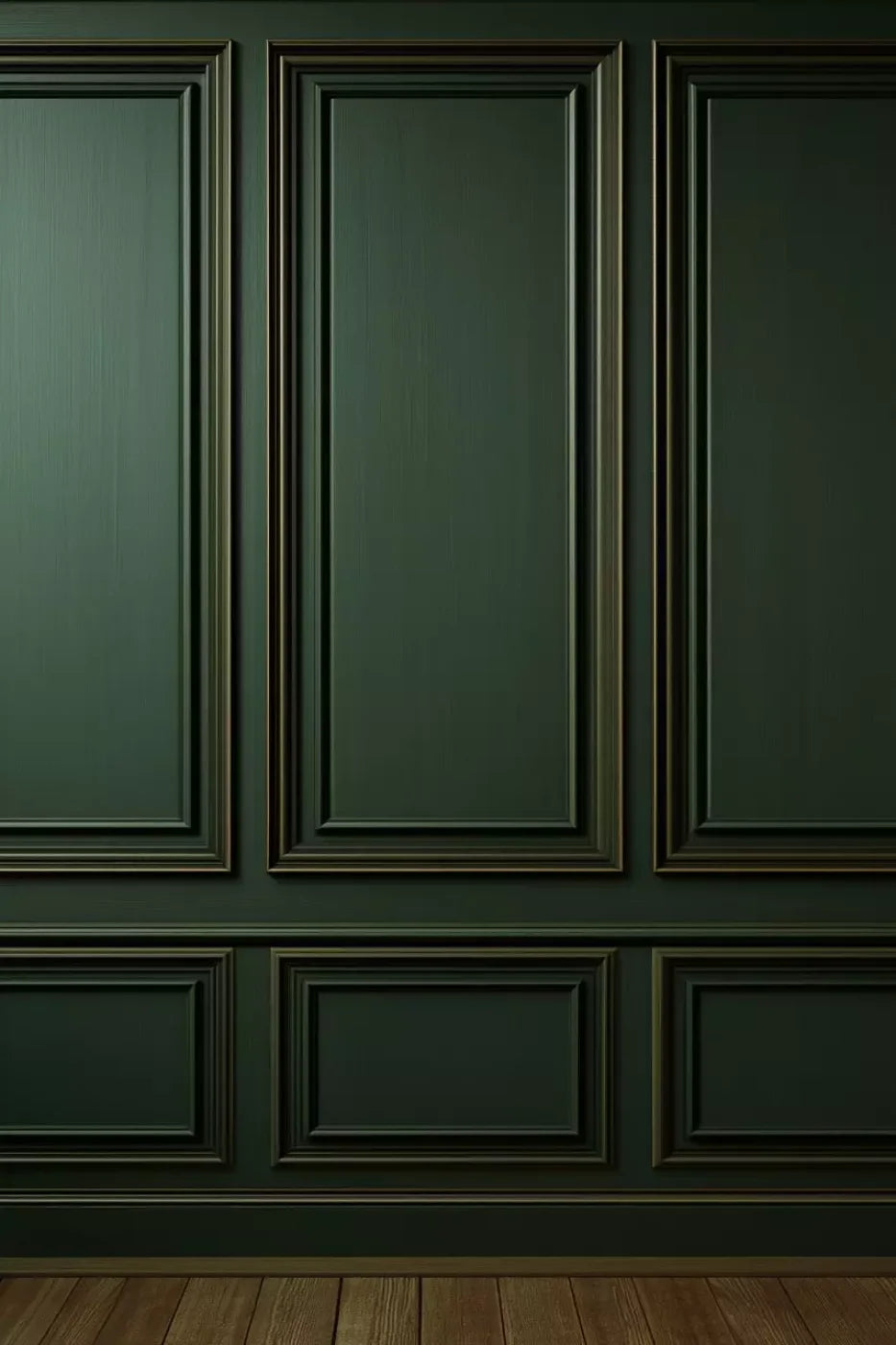 Green Panel Wall 3 8’X12’ Ultracloth (96 X 144 Inch) Backdrop
