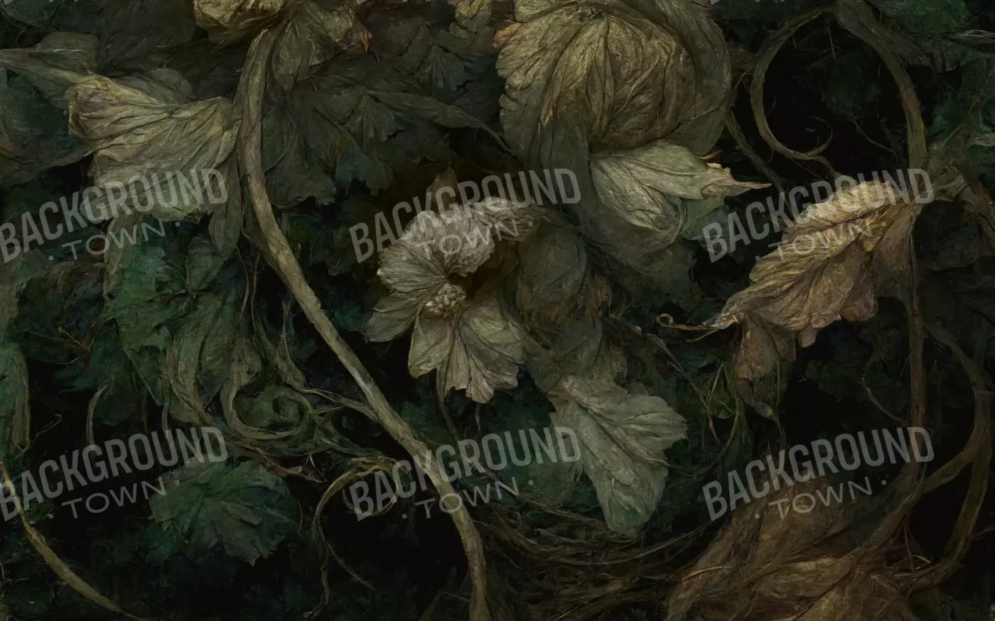 Green Reniassance 1 14X9 Ultracloth ( 168 X 108 Inch ) Backdrop