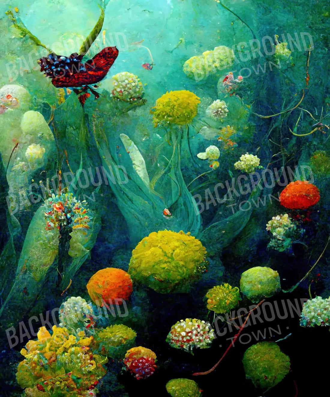 Green Nature Backdrop for Photography