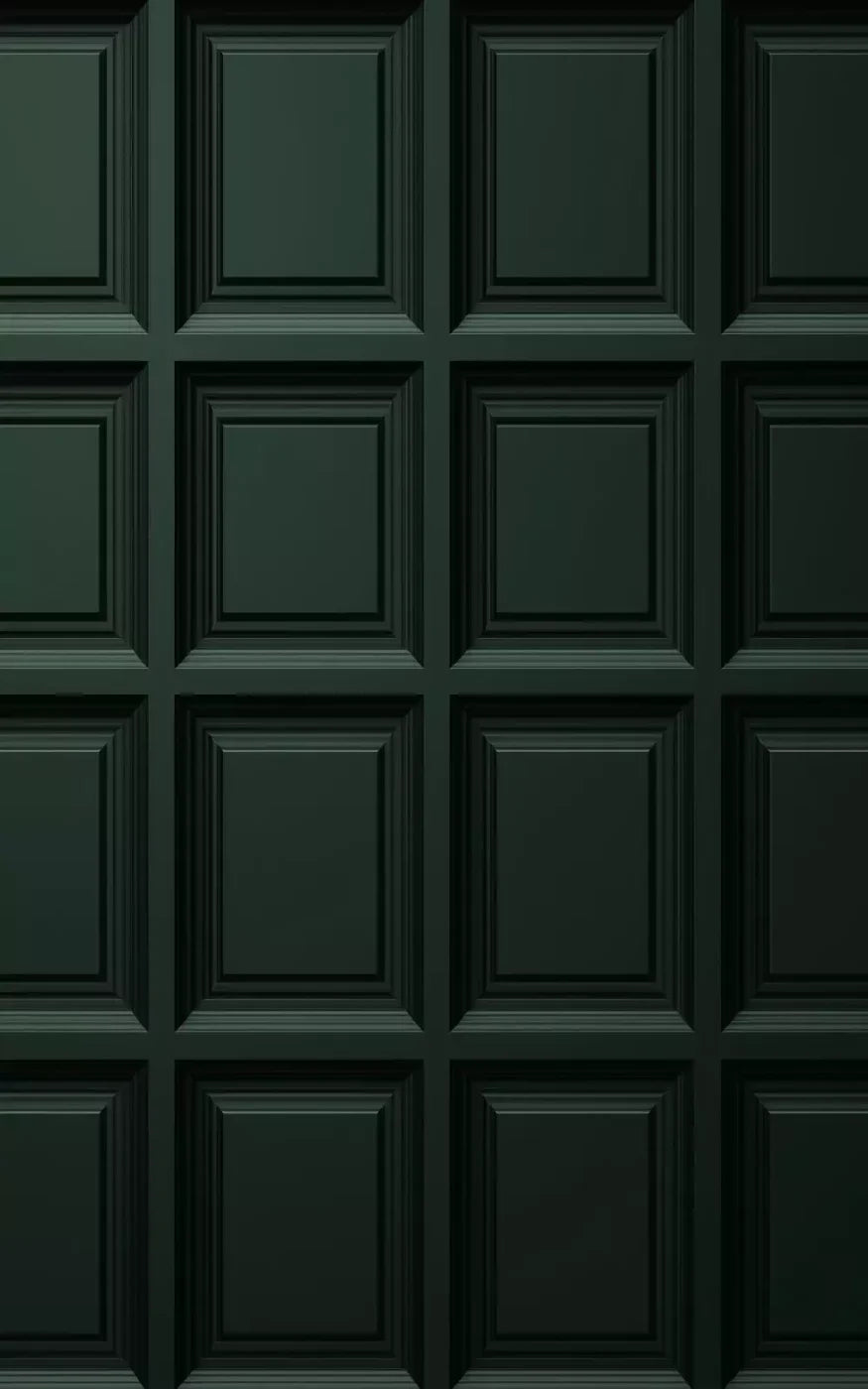 Green Square Panel Wall 10’X16’ Ultracloth (120 X 192 Inch) Backdrop