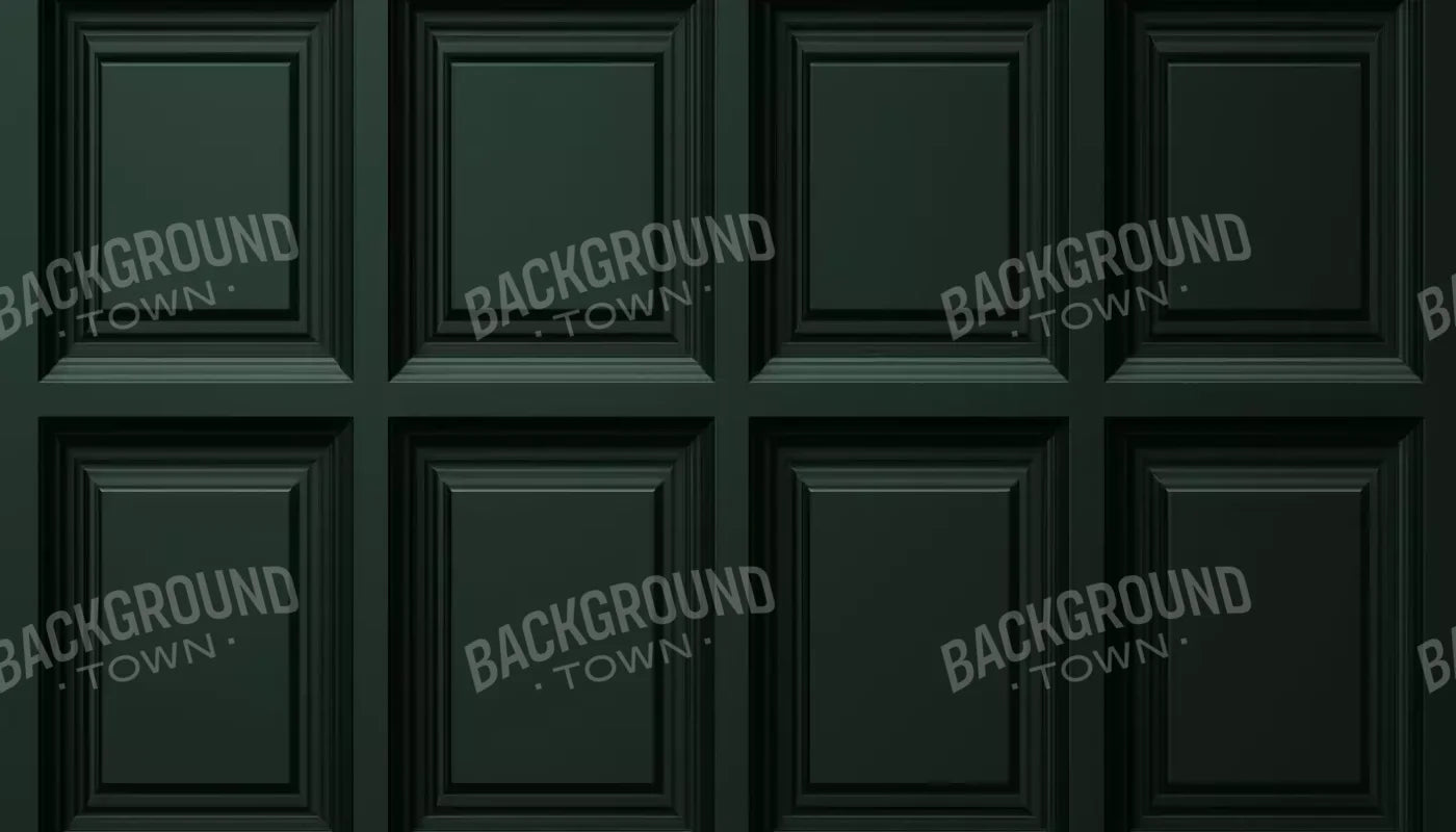 Green Square Panel Wall 14’X8’ Ultracloth (168 X 96 Inch) Backdrop