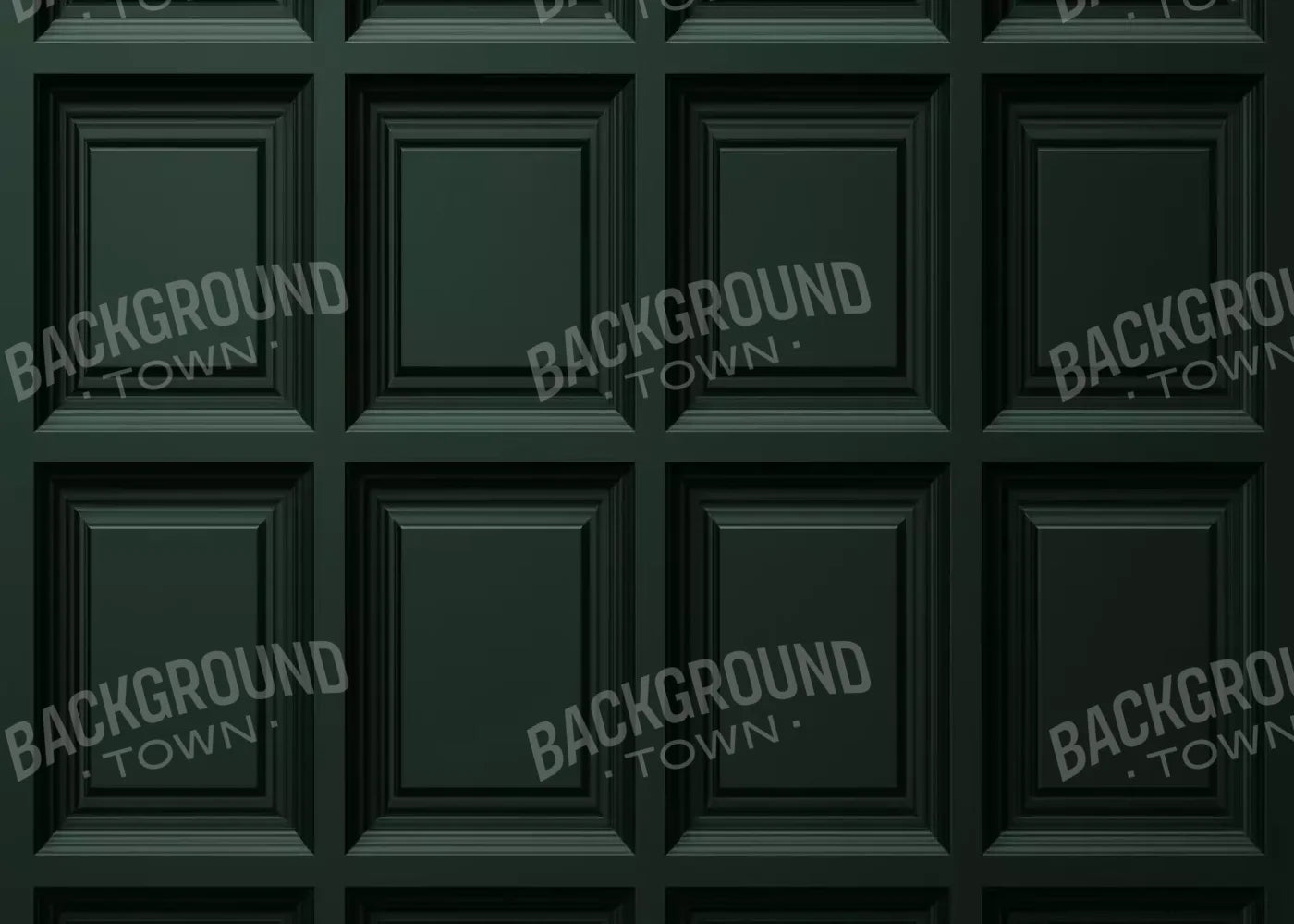 Green Square Panel Wall 7’X5’ Ultracloth (84 X 60 Inch) Backdrop