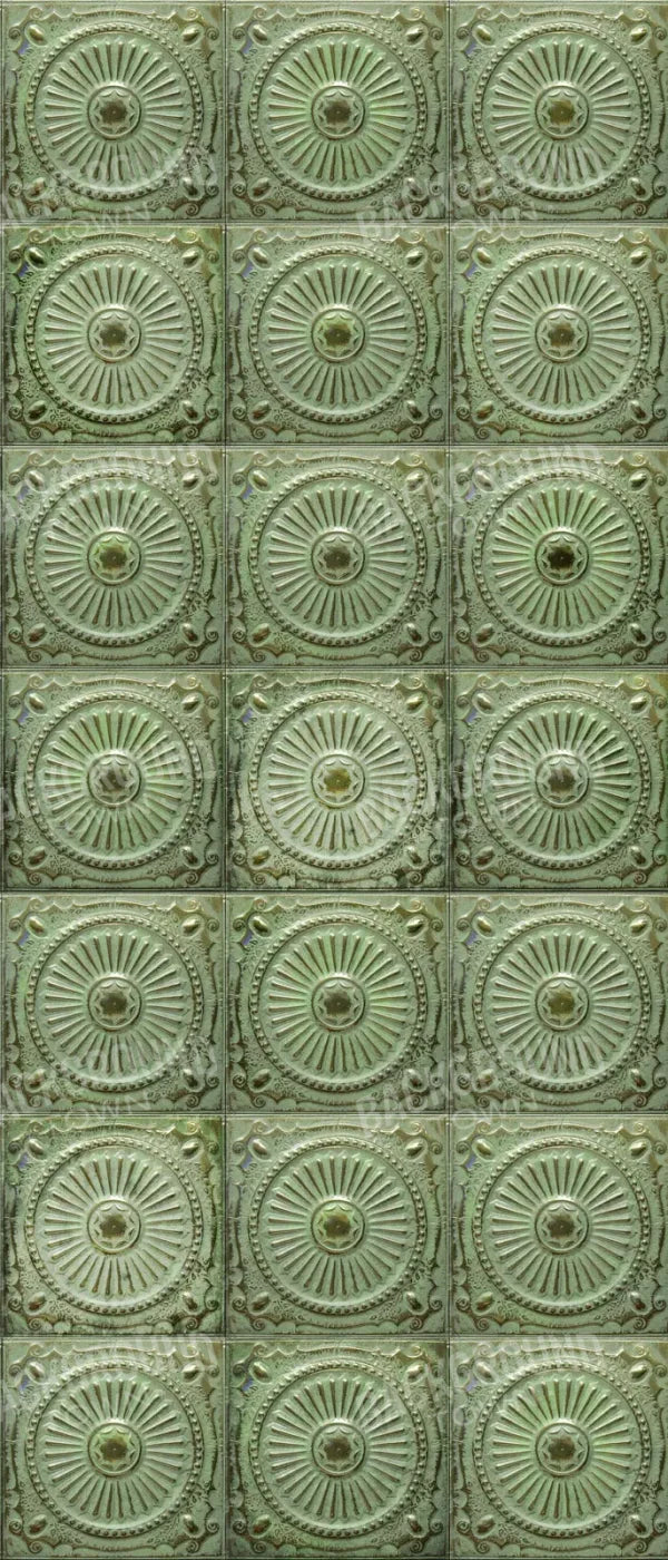 Green Tiles 5’X12’ Ultracloth For Westcott X-Drop (60 X 144 Inch) Backdrop