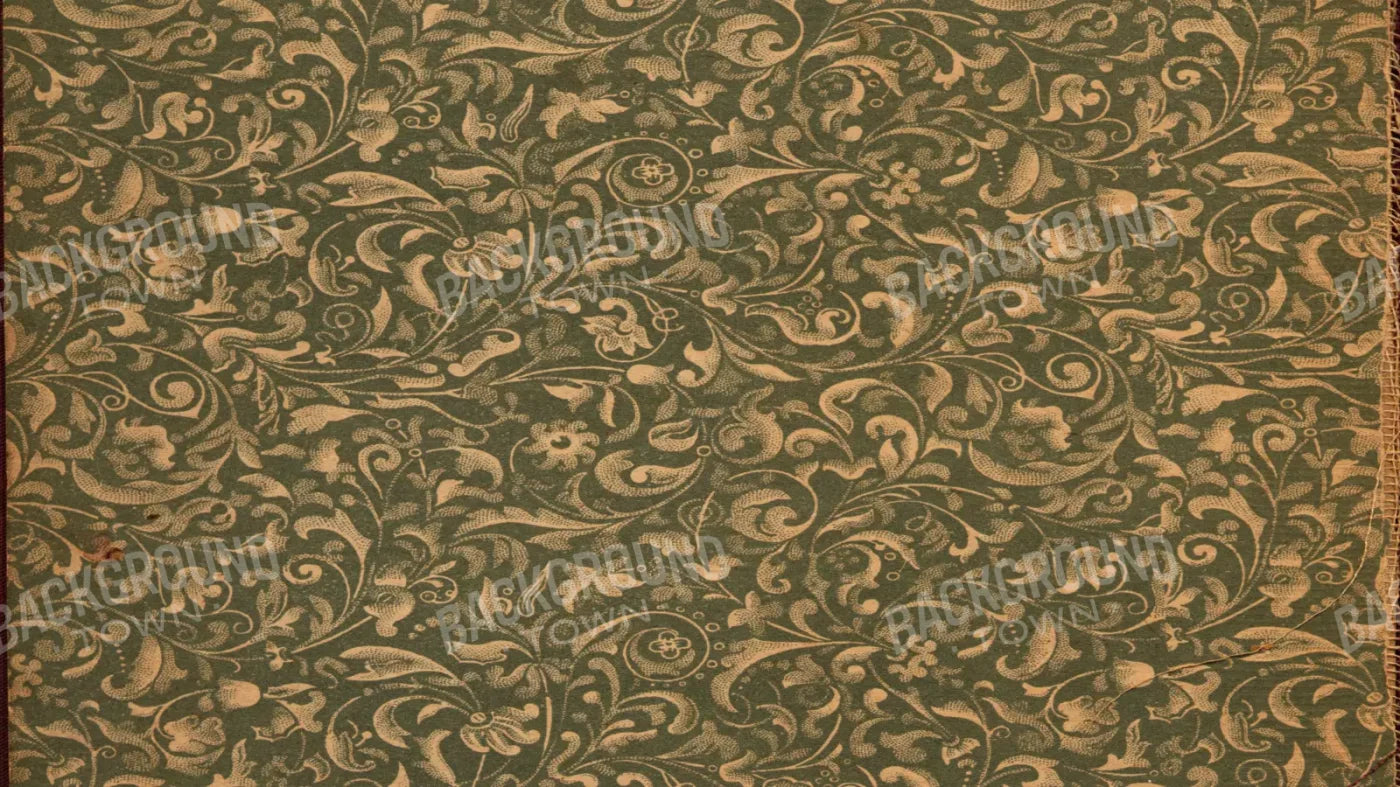 Green Wallpaper 14’X8’ Ultracloth (168 X 96 Inch) Backdrop
