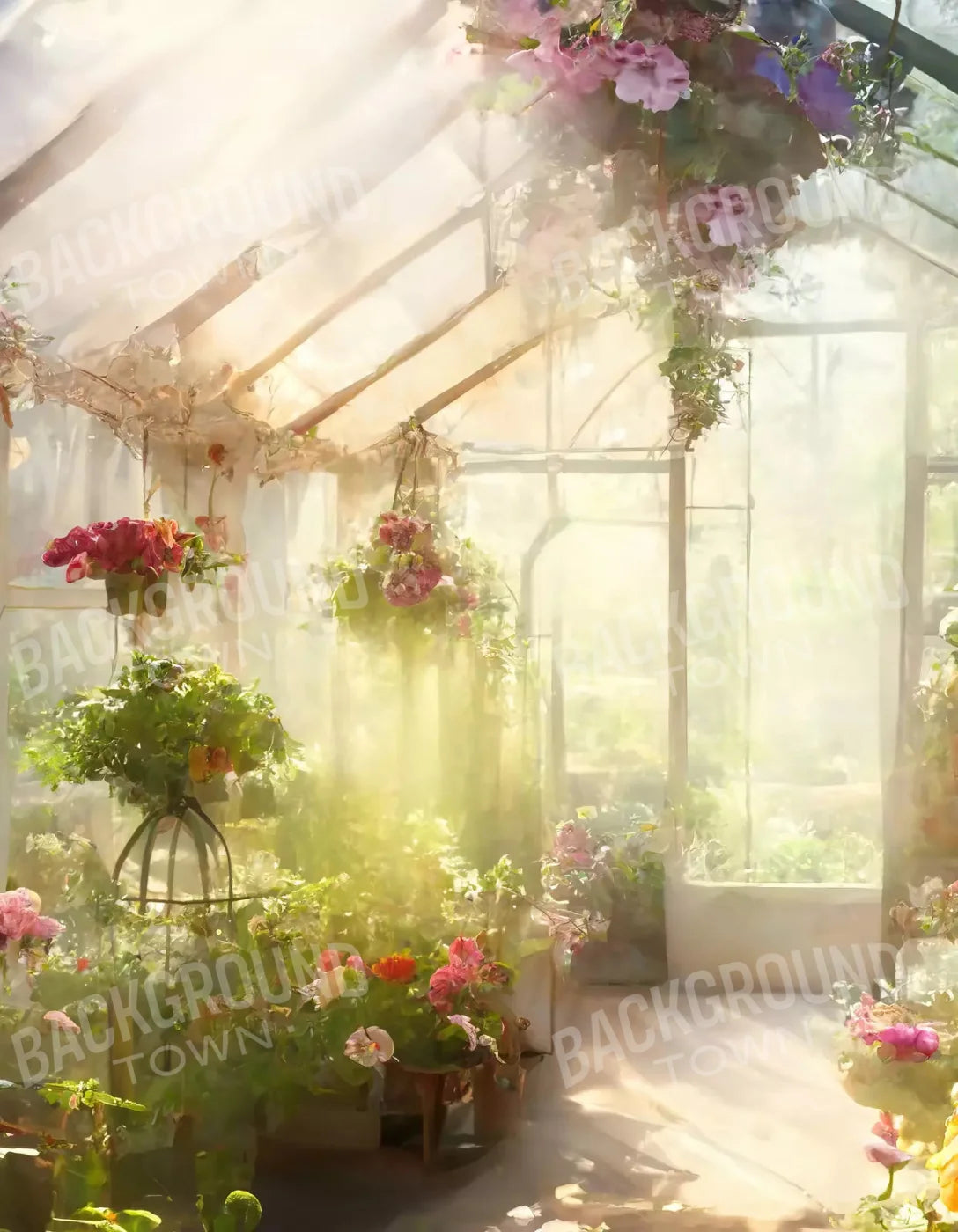 Greenhouse 6X8 Fleece ( 72 X 96 Inch ) Backdrop