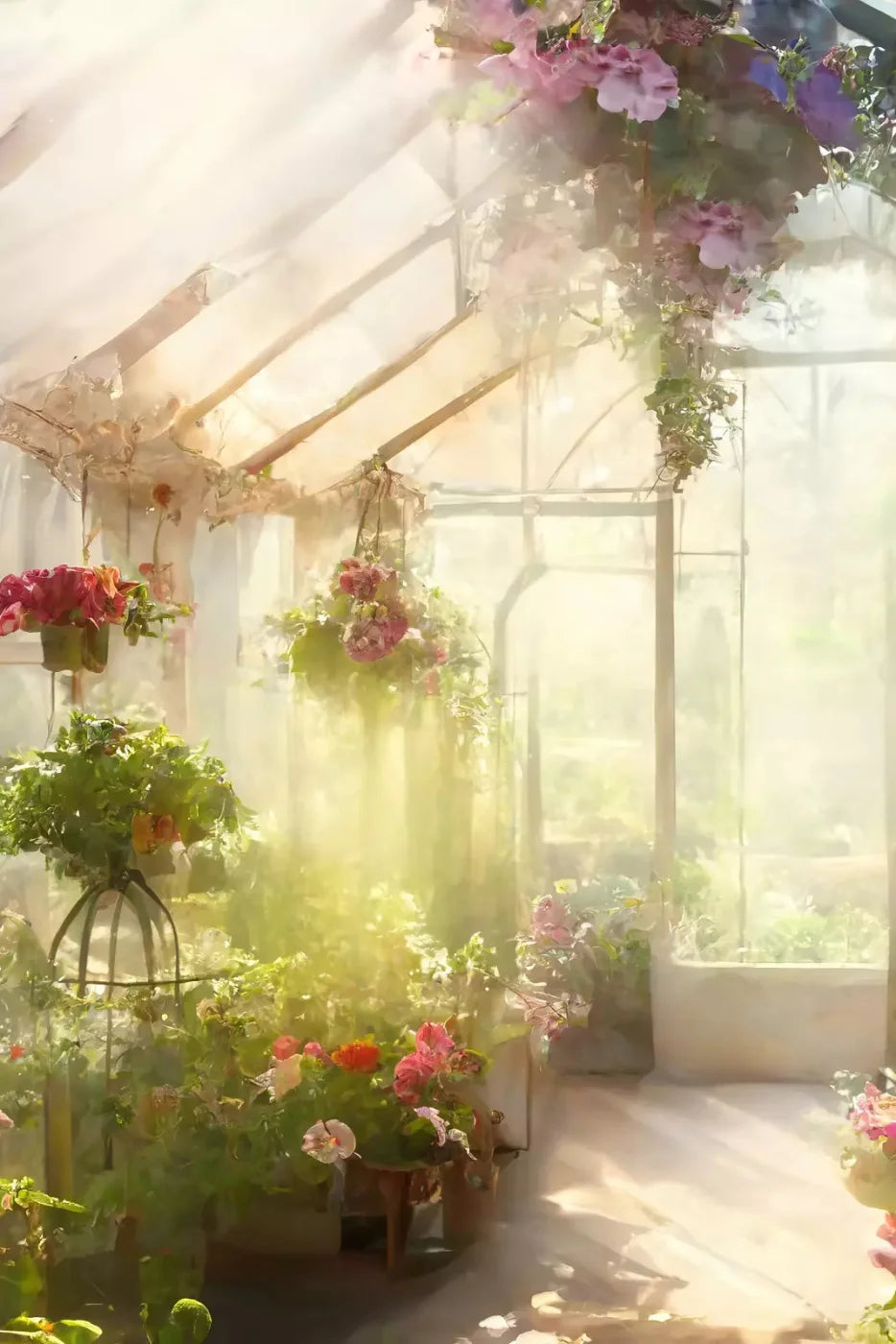 Greenhouse Backdrop