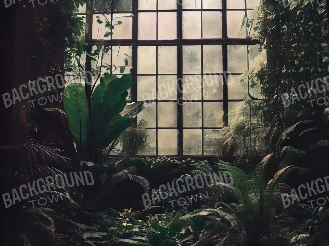 Greenhouse Takeover 68X5 Fleece ( 80 X 60 Inch ) Backdrop