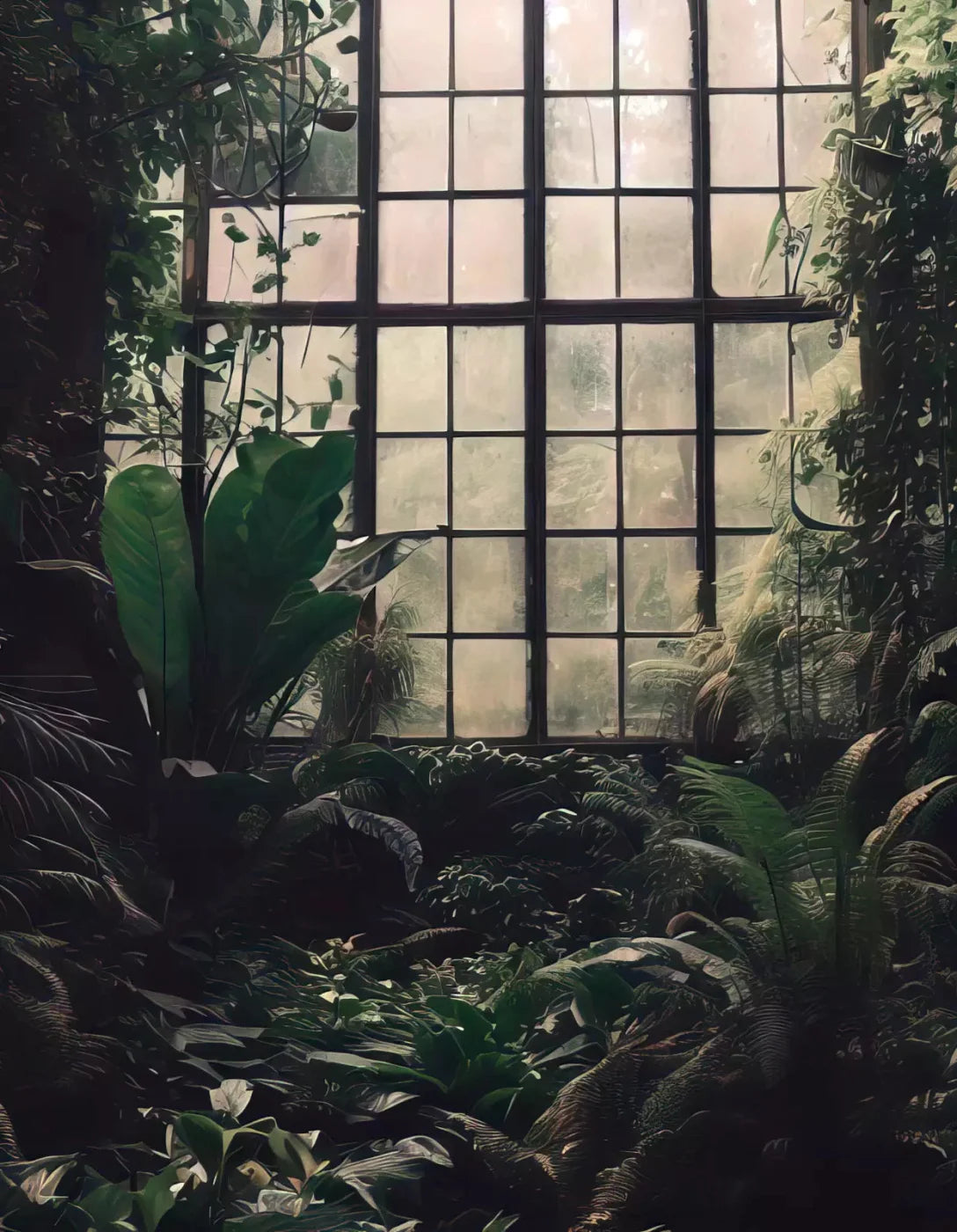 Greenhouse Takeover 6X8 Fleece ( 72 X 96 Inch ) Backdrop