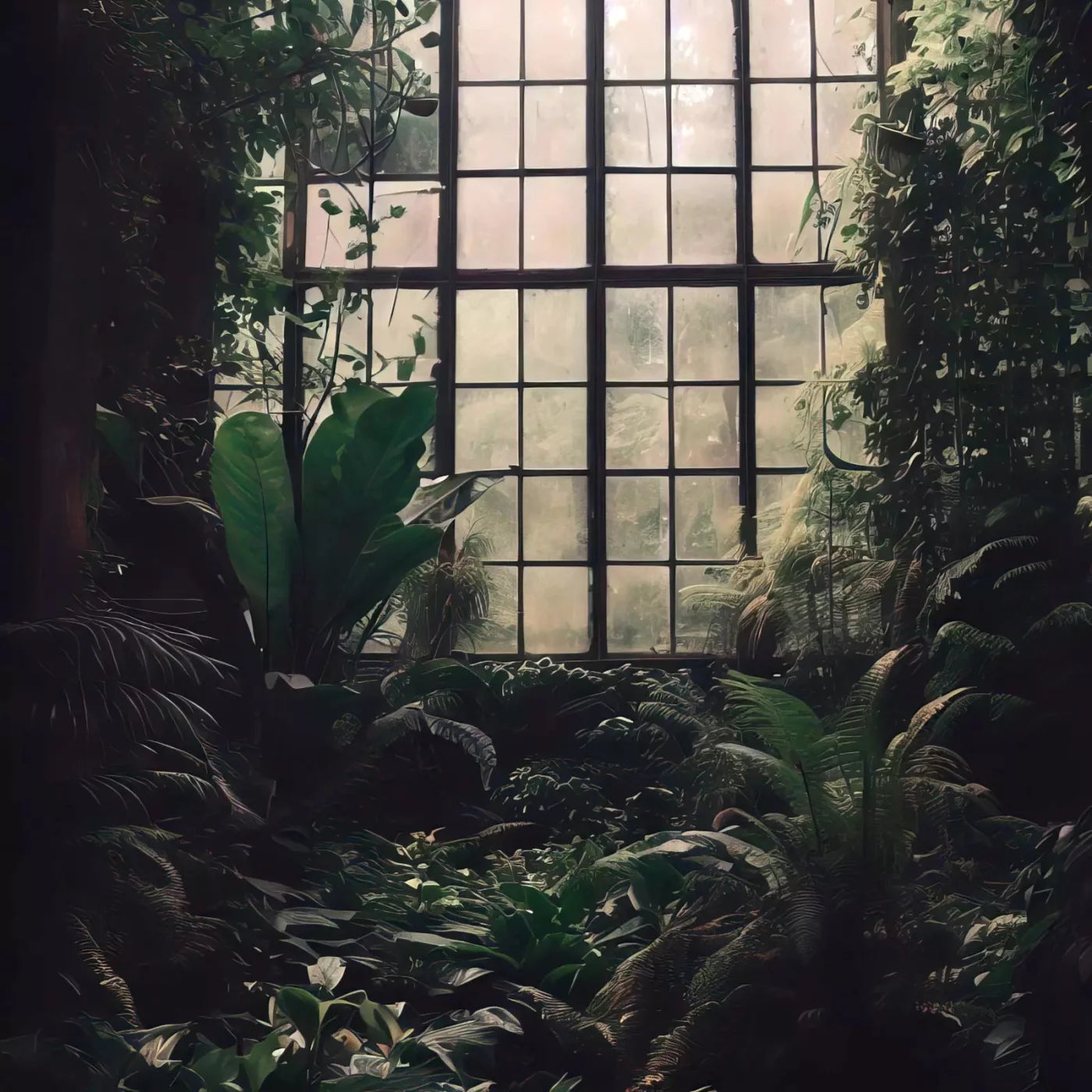 Greenhouse Takeover 8X8 Fleece ( 96 X Inch ) Backdrop