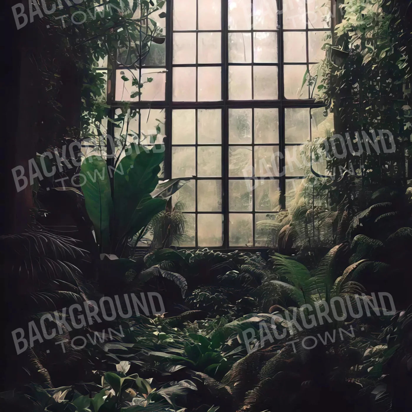 Greenhouse Takeover 8X8 Fleece ( 96 X Inch ) Backdrop
