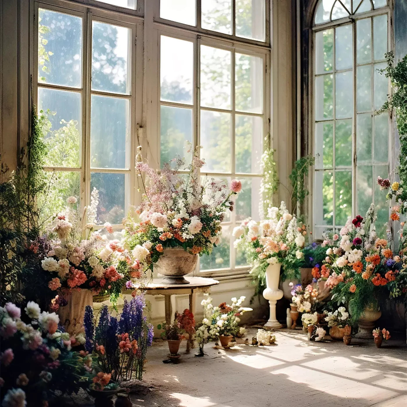 Greenhouse V 10X10 Ultracloth ( 120 X Inch ) Backdrop